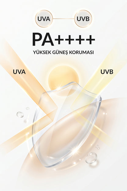 Cica Sun Cream + Plump Sun Cream + Hydra Sun Cream SPF50+ PA++++ UVA/UVB 50 ml 3’li Güneş Kremi Seti